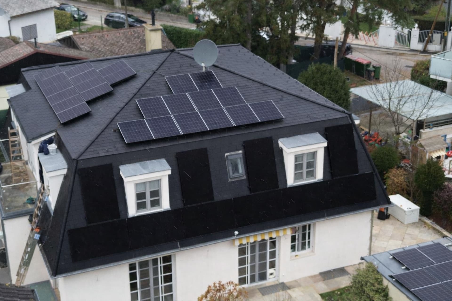 Einfamilienhaus PV-Anlage