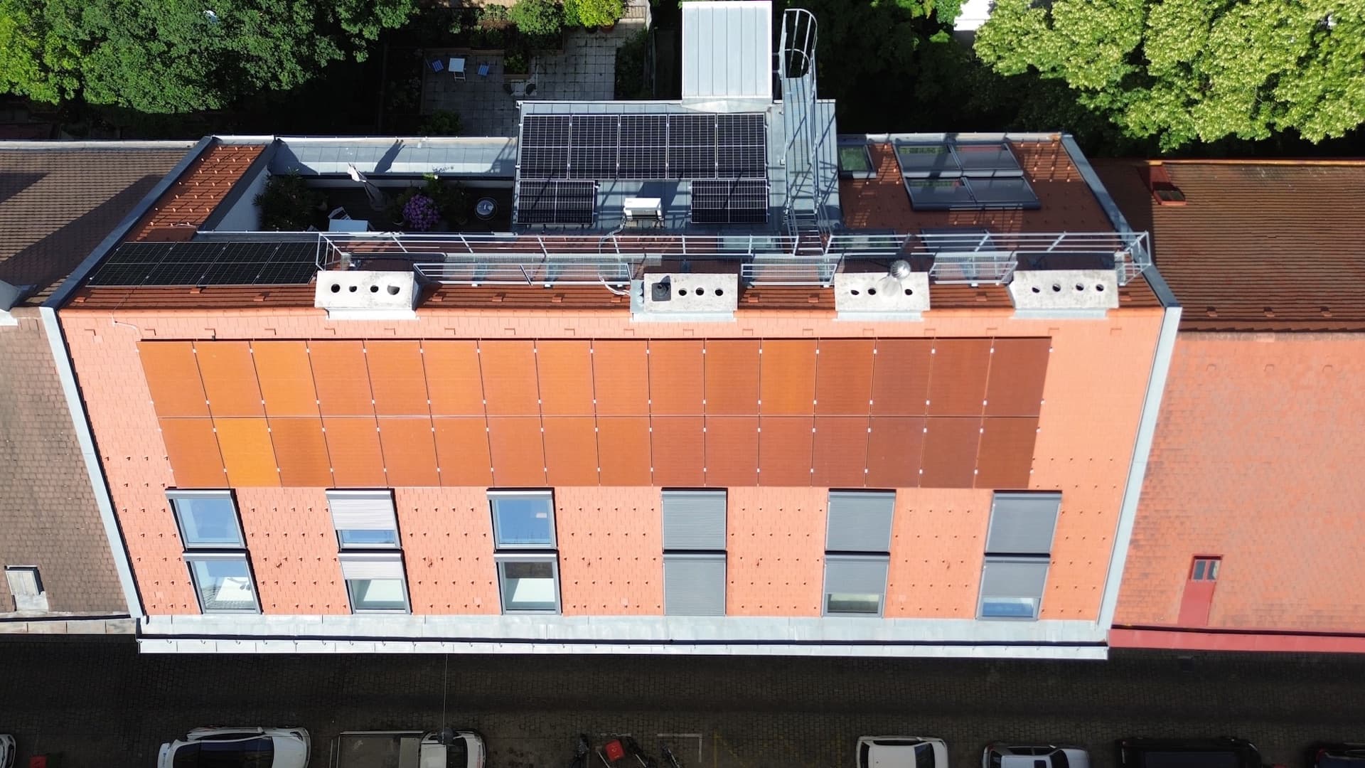 Farbmodule: Wenn Design auf Photovoltaik trifft