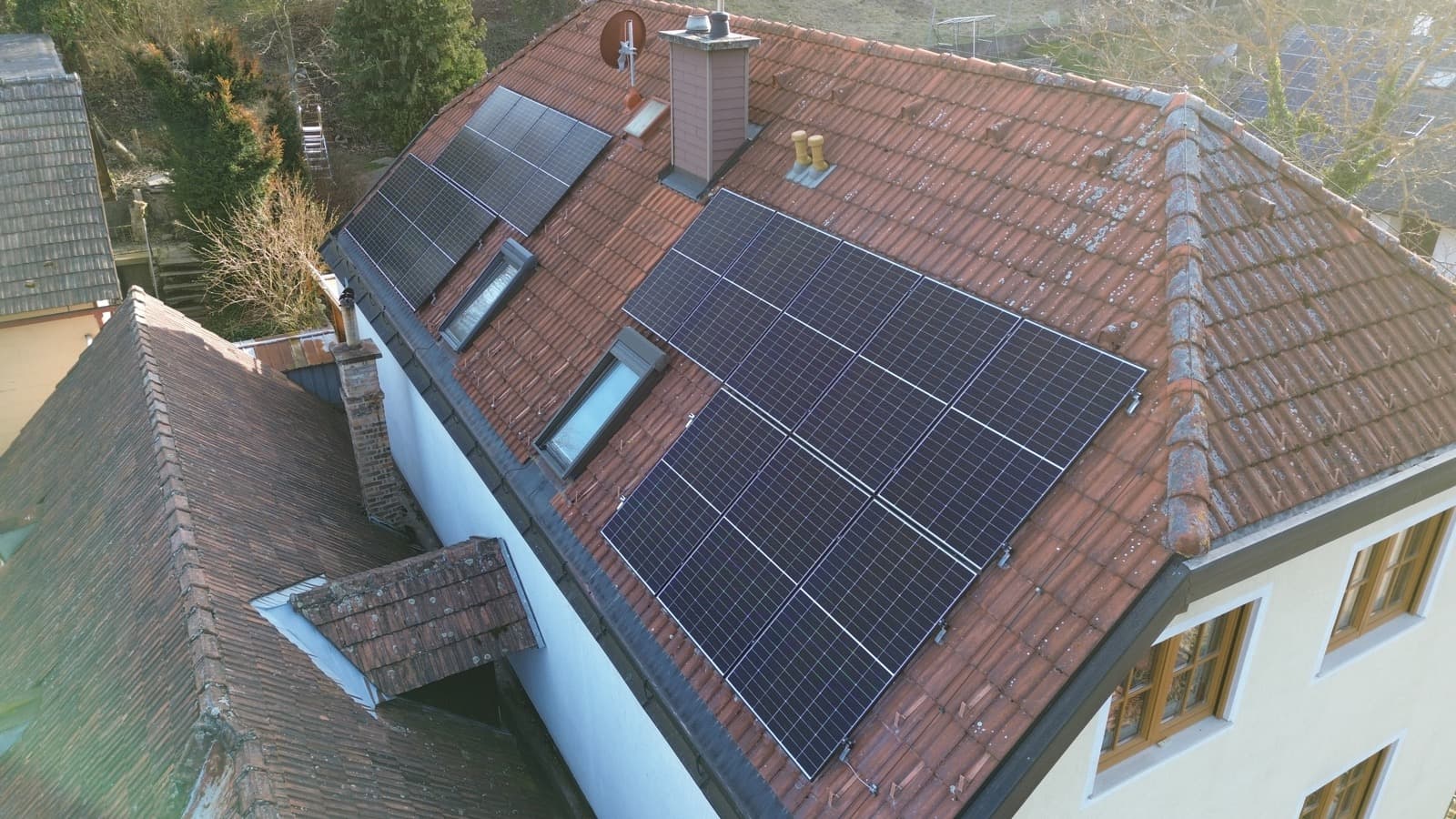 Einfamilienhaus Niederösterreich PV-Anlage