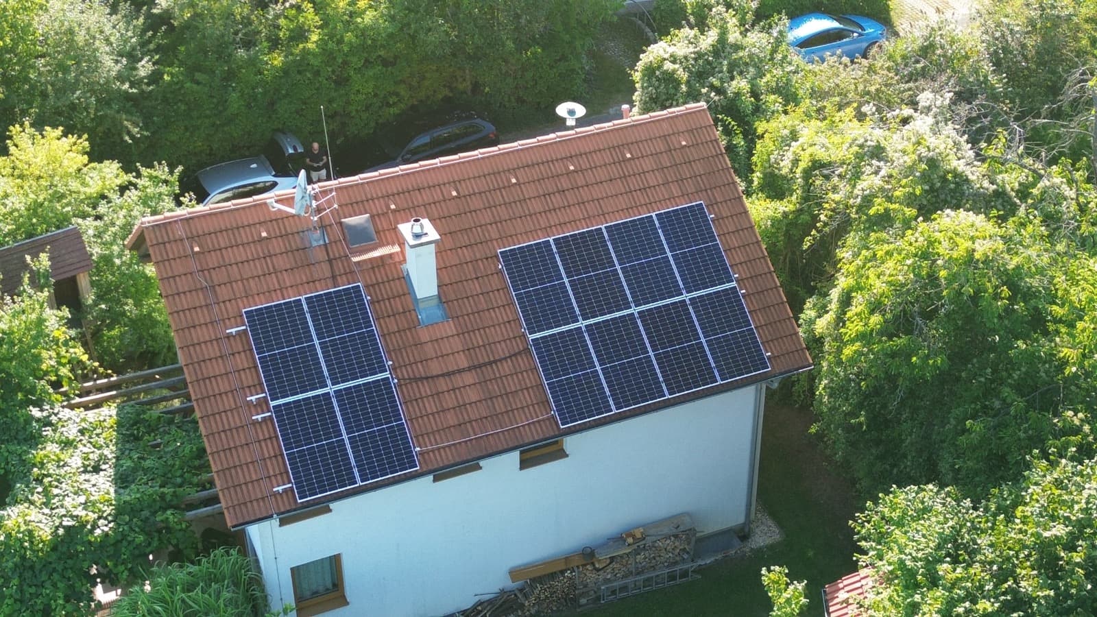 Einfamilienhaus Wien Umgebung PV-Anlage