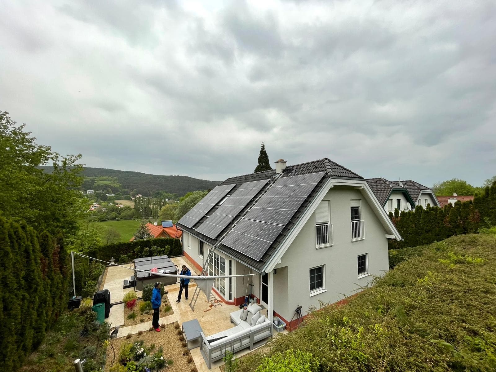 Einfamilienhaus Markt Piesting PV-Anlage